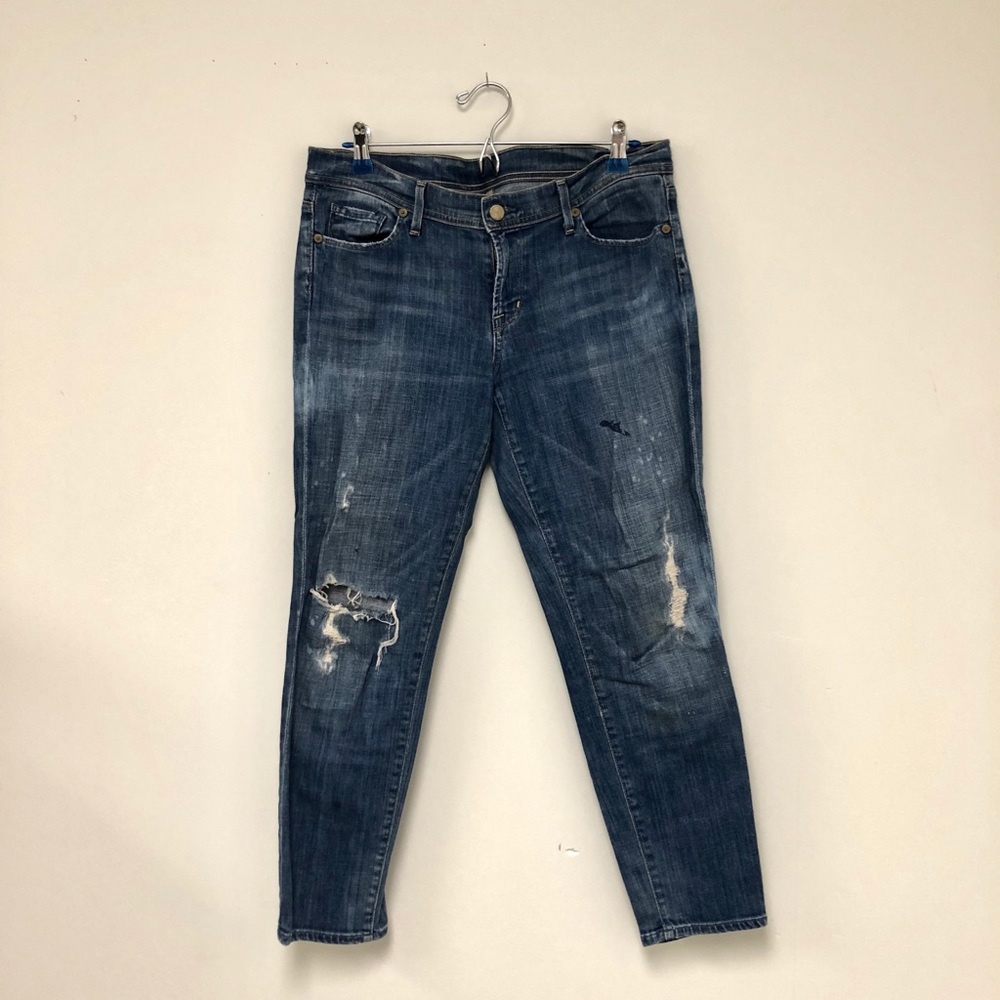 Citizens Of Humanity distressed crop jeans